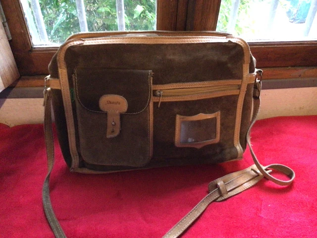 RARE BESACE TANN’S vintage années 80 cuir et daim . ( N)) EUR 125,00