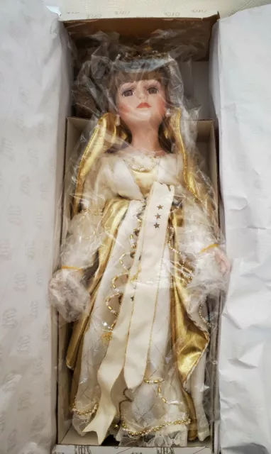 Jolene Noel Porcelain Angel Doll Hand painted & detailed Heritage Signature LN