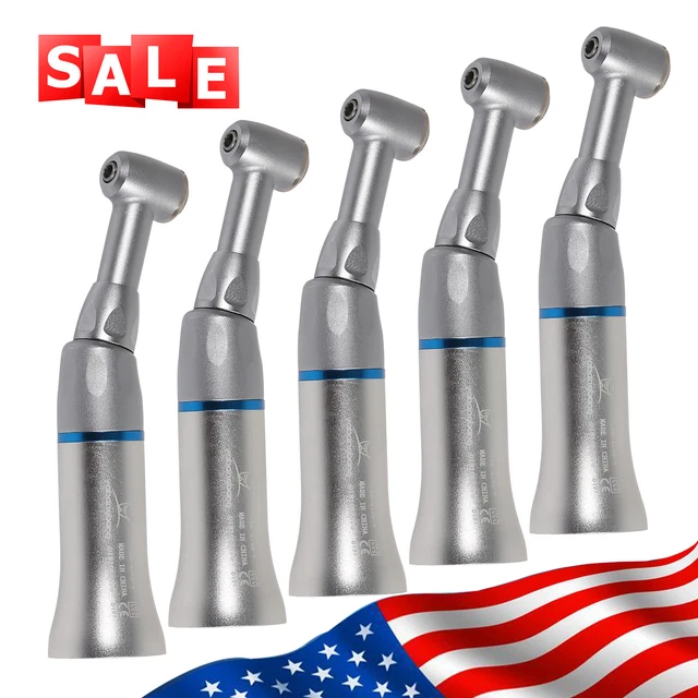 5 Yabangbang Dental Low Slow Speed Contra Angle Handpiece Push E-type For NSK