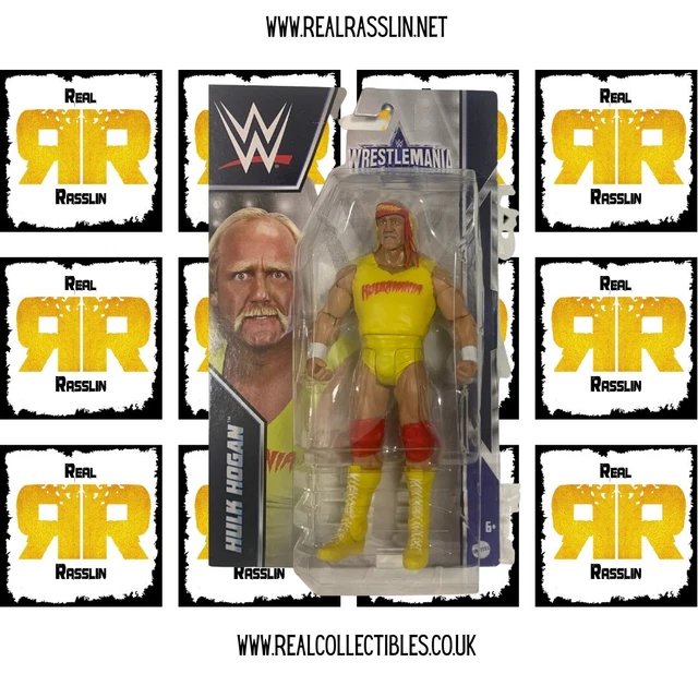 Figurine WWE Hulk Hogan – Wrestlemania Elite Collection – Mattel – Neuf