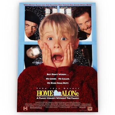 Home Alone Movie Poster Satin High Quality Archival Stunning A1 A2 A3
