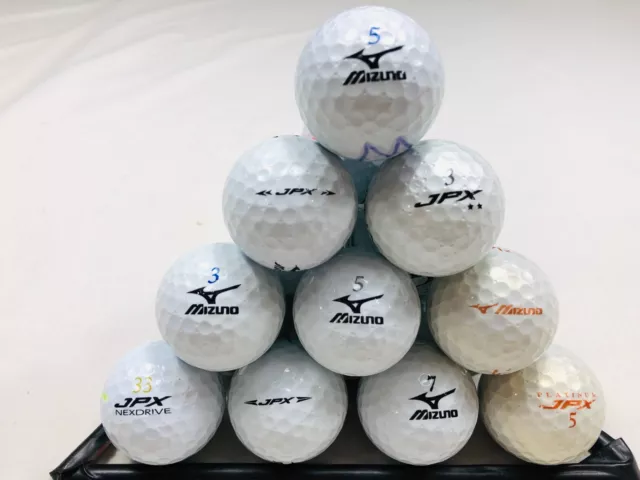 50 Mixed Mizuno Golf Balls In Mint/A Grade Condition