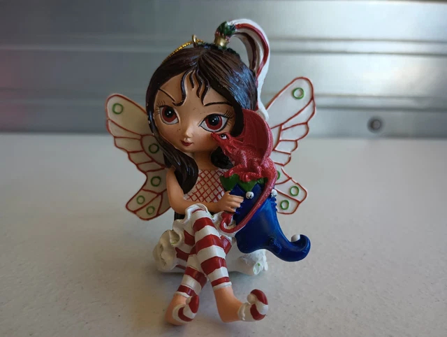 JASMINE BECKET GRIFFITH Strangeling LYRE FAIRY FIGURINE ORNAMENT JASMINE BECKET GRIFFITH Strangeling LYRE FAIRY FIGURINE ORNAMENT