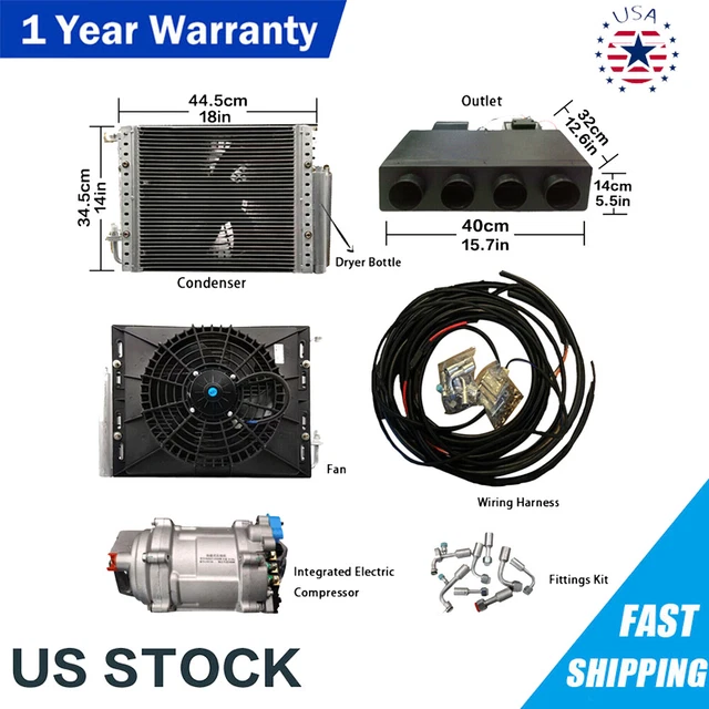 Universal Air Conditioning Evaporator V A C Underdash Evaporator