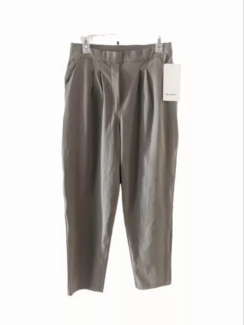 LULULEMON ESSENTIAL HR Trouser Sz 8 Pockets Dressy Work Travel Jogger Pants  New $69.99 - PicClick