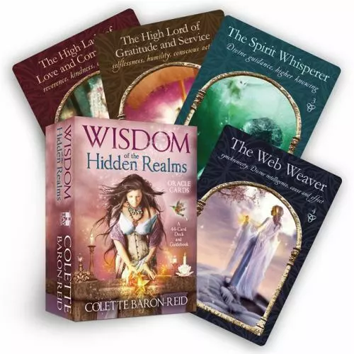 Wisdom of the Hidden Realms Oracle Cards A 44-Card Deck and  Format: Cards Cards