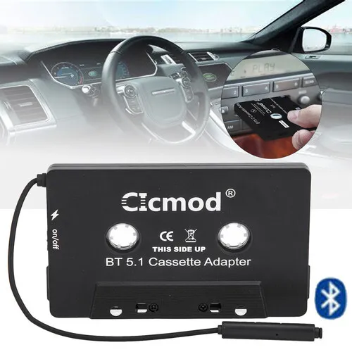 Universal Car Audio Stereo Cassette Tape Adapter for iphone MP3 Bluetooth 5.1 UK