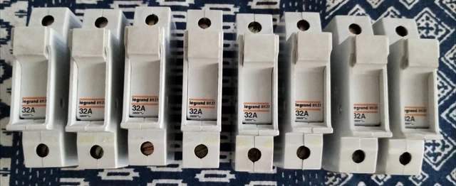 Lot de porte fusible triphase et mono - Bricolage