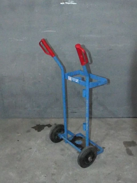 Carrello bottiglie carrello bottiglie per 2 bottiglie per saldatrice autogena 41400 2