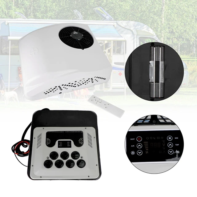 RV AIR CONDITIONER Heat Pump Camper NonDucted Rooftop AC Unit Heater