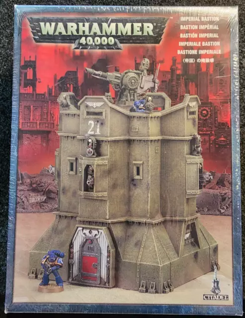 LAST ONE - IMPERIAL BASTION - Sealed - Warhammer 40k Sector Imperialis NIB OOP