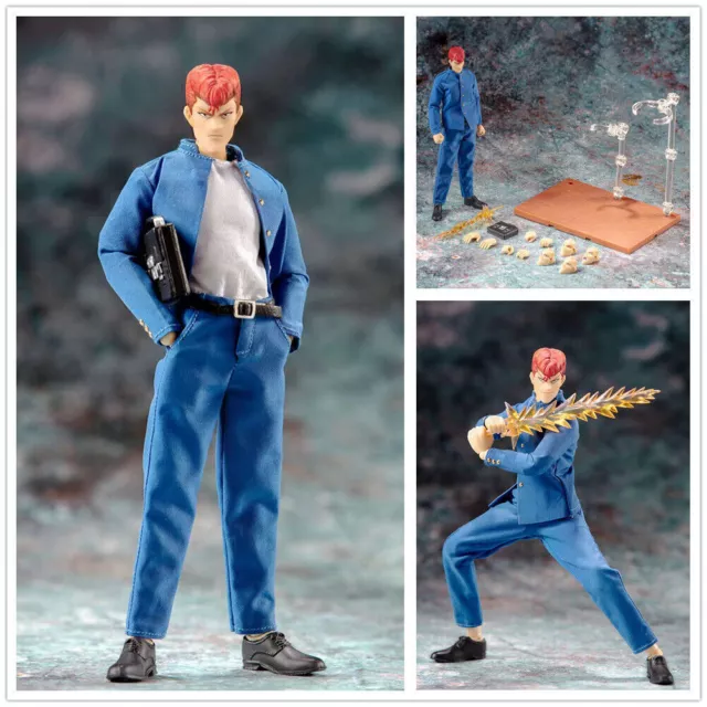 Dasin GT 1/12 6 inch Action Figure YuYu Hakusho Kuwabara Kazuma Model Toys Gift