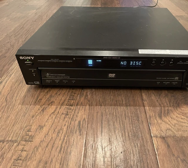 SONY DVPNC600 5DISC Carousel DVD CD Player Changer Tested Works No Remote £64.30 PicClick UK