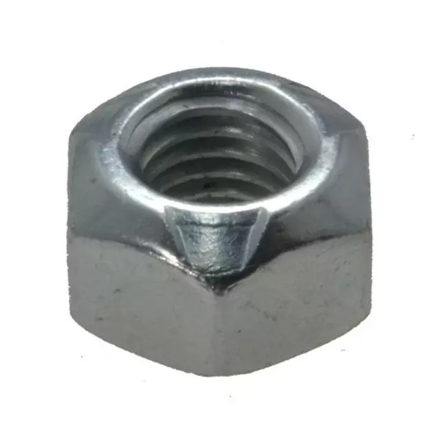 Hex Conelock Nut M8 (8mm) Metric Coarse Cone Lock Class 10 Steel Zinc DIN980