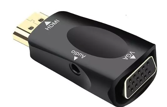 Adaptateur HDMI vers VGA avec sortie Jack Audio de 3,5 mm