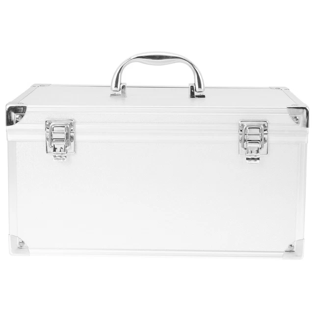 Toy Storage Box Aluminum Hard Case Toolbox Travel Tool Box Suitcase 8