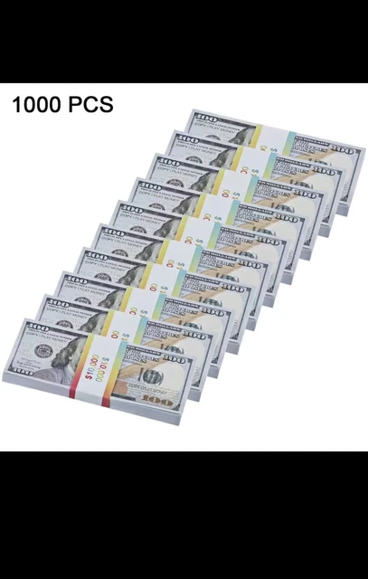 Counterfeit Money 1000pc
