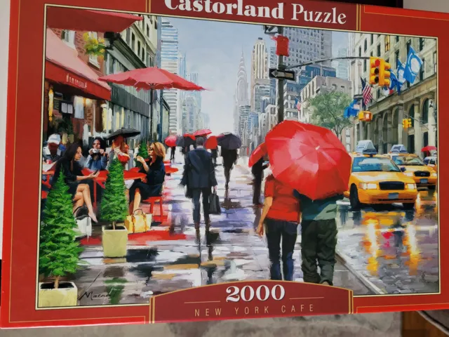 Puzzle "Castorland Puzzle" 2000 pièces New York café