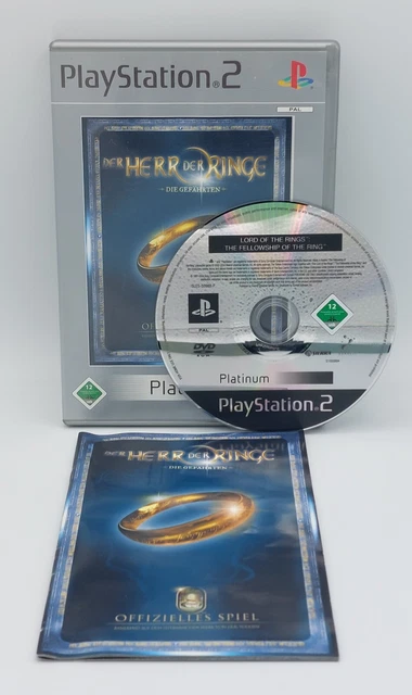 SONY PLAYSTATION 2 PS2 Der Herr der Ringe: Die Gefährten | Original