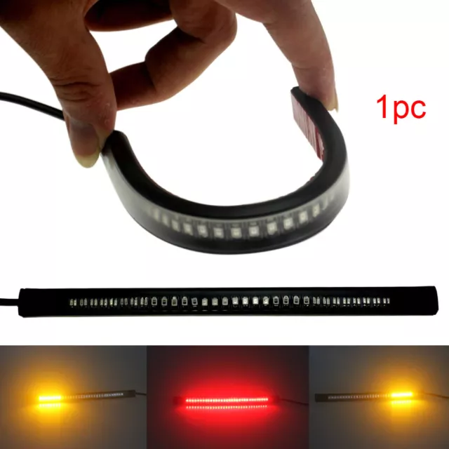 UNIVERSAL-48 LED-MOTORRAD-BREMSRÜCKLICHT BLINKER flexibles Streifen-Licht  EUR 5,43 - PicClick DE