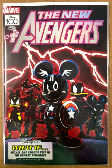 Amazing Spider-Man #25 Soffritti Disney 100 Variant (Nm) 2023 Avengers Mickey
