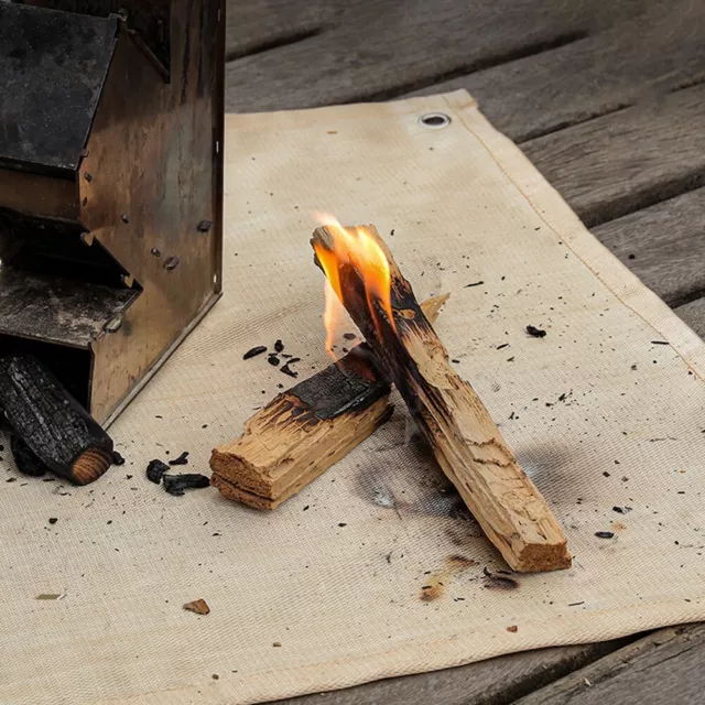 Feuerlöschdecke Feuerfeste Matte Camping-Isoliermatte Decke Hohe Temperatur