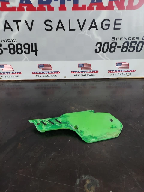 1990 kawasaki KX 80 oem left side cover ci