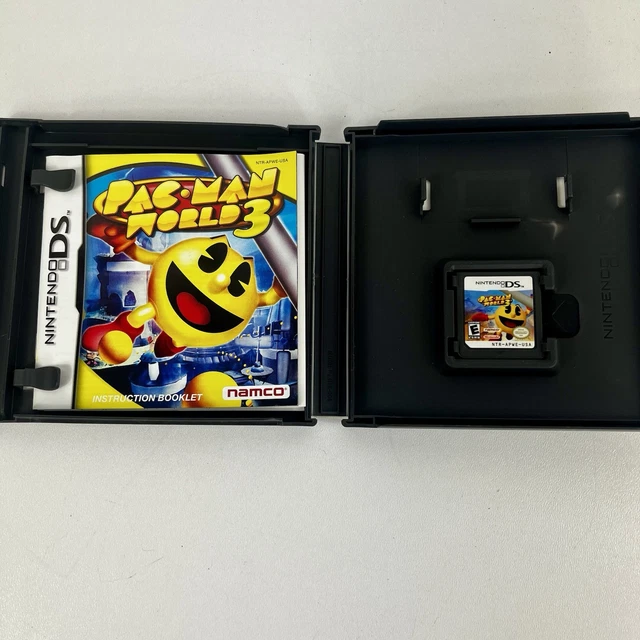 Ds Pacman Model PAC-MAN WORLD 3 (Nintendo DS, 2006) Complete With Manual, Great ...