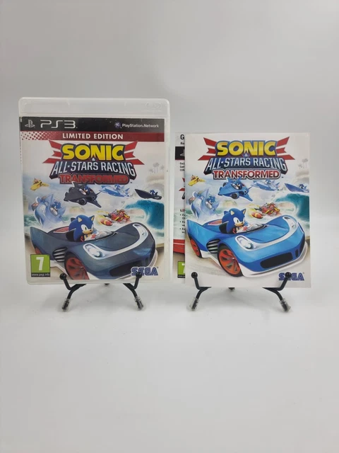 Sonic all stars racing transformed sur ps3, VF, DLC ok, complet en très