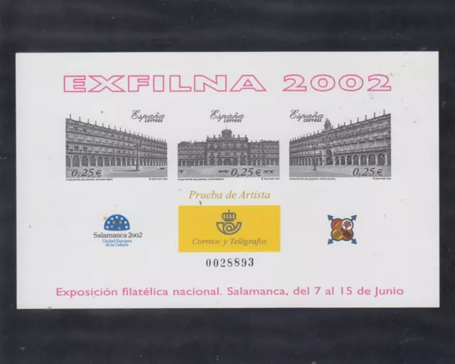 España (2002) Spain Nuevo Mnh Spanien Espagne - Prueba Edifil 78 Salamanca