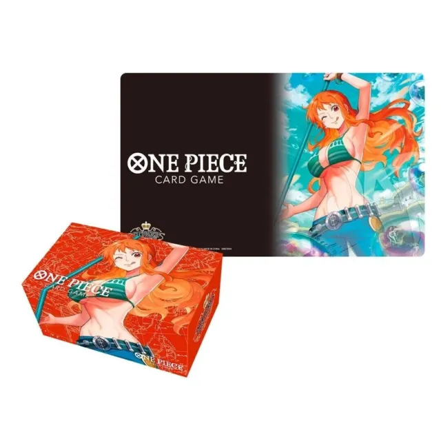 One Piece Card Game - Playmat and Storage Box Set - Nami ENG