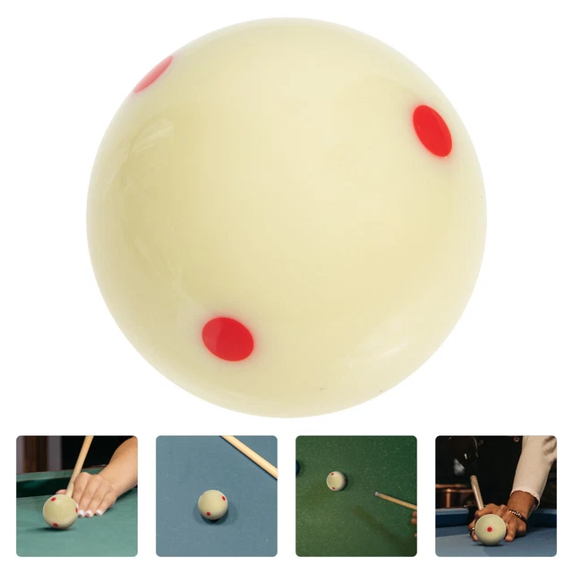 BILLARD BOULE BLANCHE Résine Signal Boules De Queue Professionnelle EUR 10,83 PicClick IT