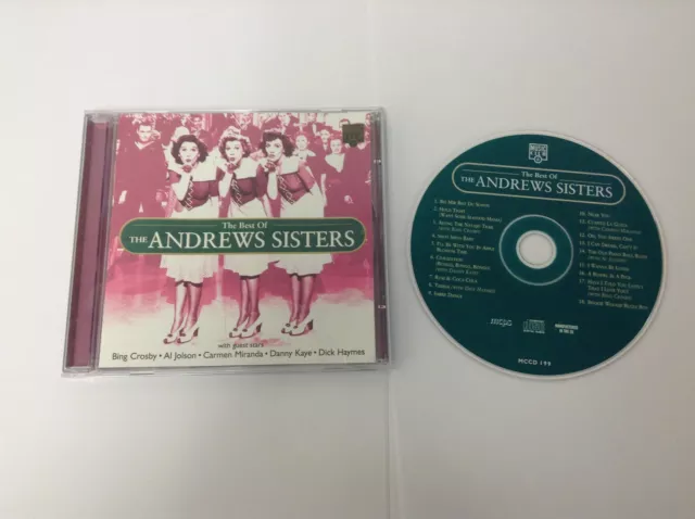 Andrews Sisters Collection 18 trk The Best of CD  - MINT