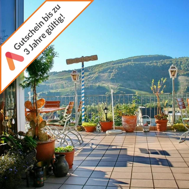 Kurzurlaub Mosel 3 Tage für 2 Personen mit HP Gutschein Hotel Moselblick