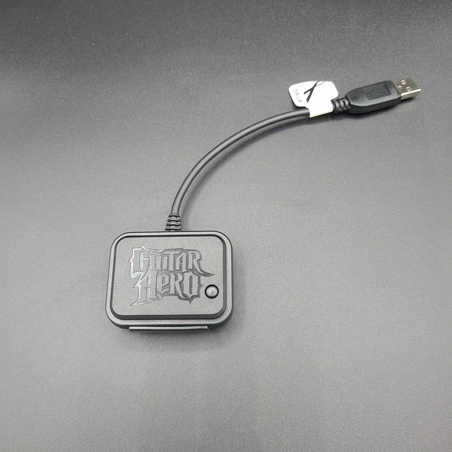 PS3 GUITAR HERO Wireless Drum Dongle Receiver Red Octane 95481.806