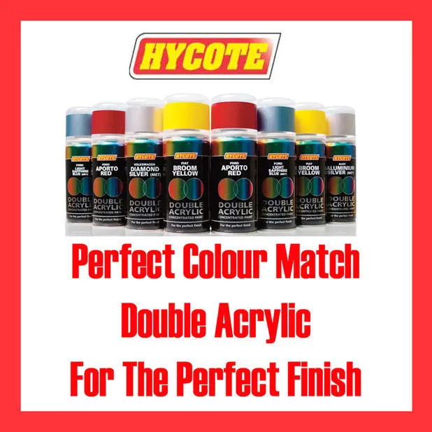 Hycote Spray Paint Vauxhall Flame Red 150ml