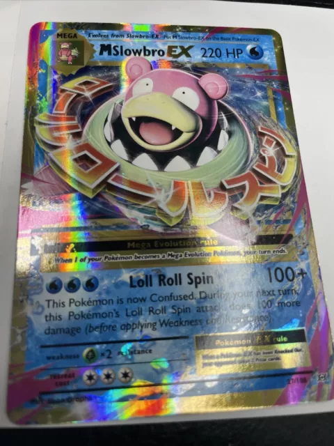 M Slowbro EX - 27/108 - XY Evolutions - Ultra Rare - NM Pokemon Card