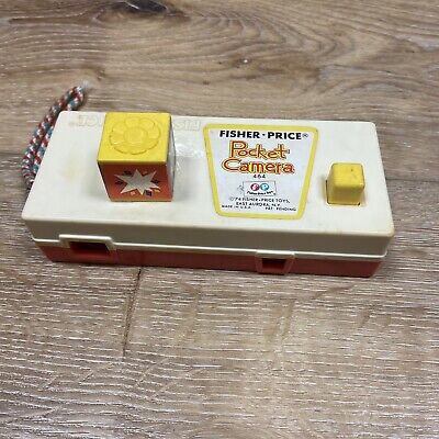Vintage 1974 Fisher Price 464 Pocket Camera 1970's Classic Toy