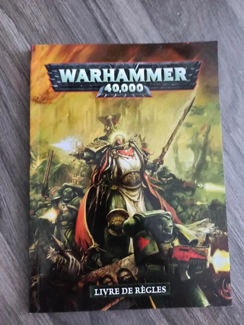 Livre De Règles Warhammer 40,000 VF - Games Workshop Neuf