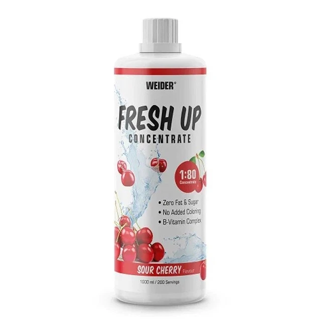 Bebida vitamínica fresca Weider 1000 ml cereza agria [MHD 02/23] 2