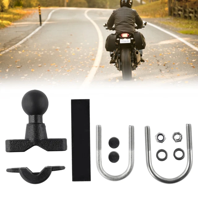 Supporto cellulare supporto telefono per biciclette 1 pezzo per moto nero
