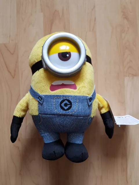 SIMBA MINIONS STUART 25cm ILLUMINATION DESPICABLE ME PLÜSCH KUSCHEL STOFFFIGUR