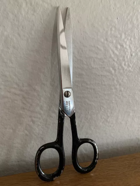 COMPTON COLT Vintage ALL METAL SCISSORS 8 Total Length SEWING