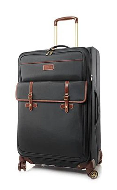 Samantha Brown SAM 26" Expandable Upright Spinner Luggage (Black)