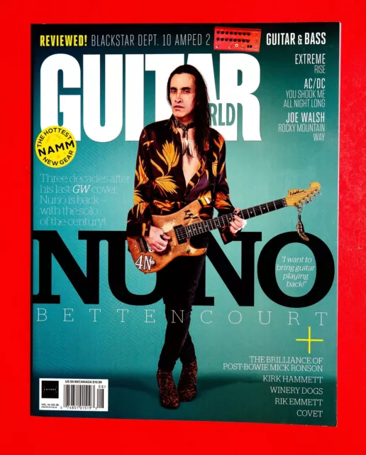 Guitar world clearance august 2021