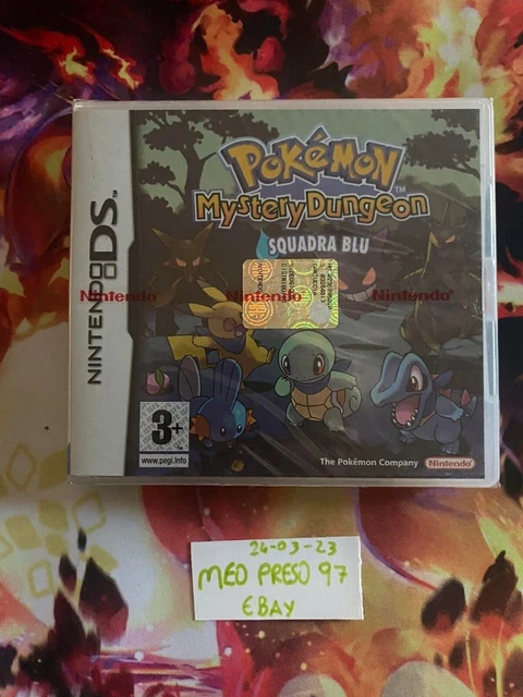 Pokemon Mystery Dungeon Squadra Blu (Nintendo DS, 2006) SEALED, NUOVO!🇮🇹