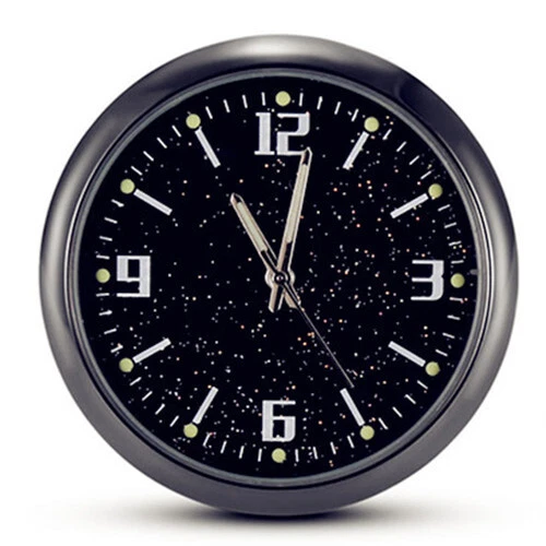 Universal Car Luminous Pointer Quartz Clock Digital Watch Interior Decoration