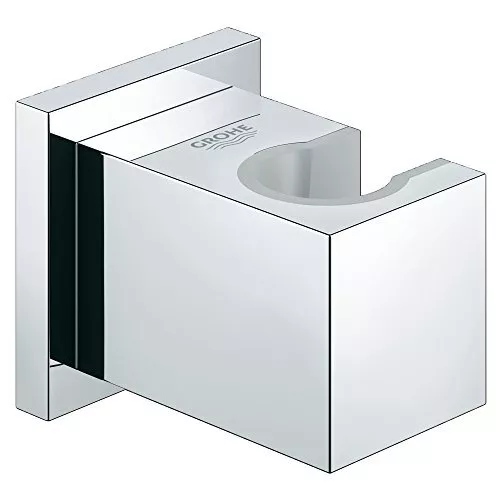 Grohe 27693000 Euphoria Cube Supporto a Muro per Manopola Doccia, Cromo