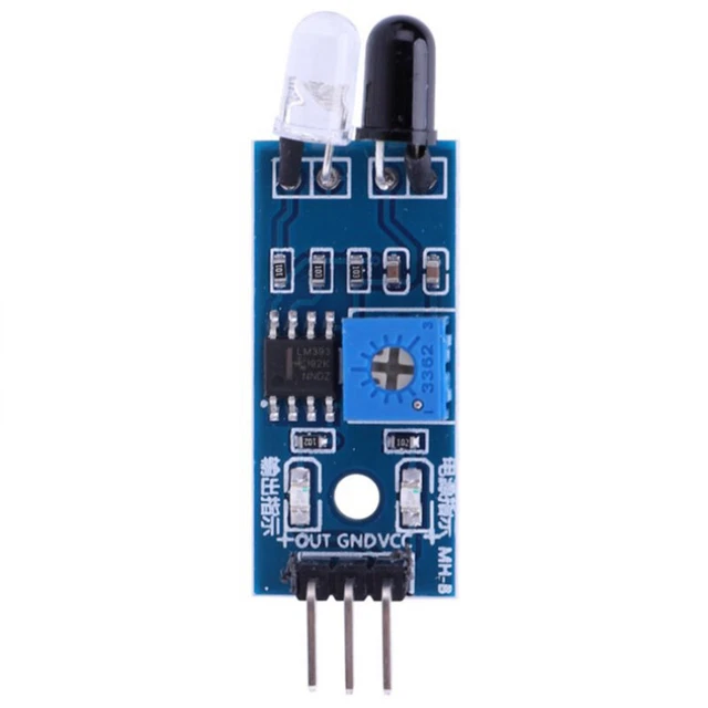 IR Infrared Obstacle Avoidance Sensor Module for Smart Car Robot 3-PinReflec,s1e