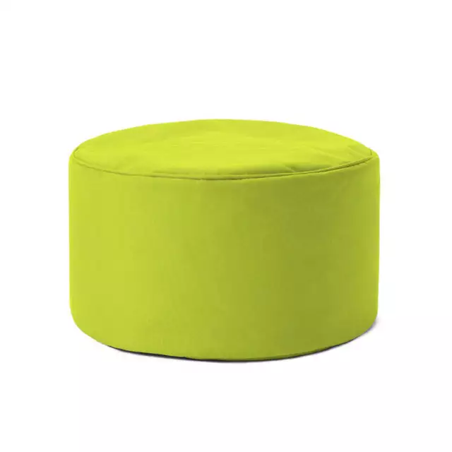 Lumaland Sitzpouf Hocker Sitz Puff Pouf 25x40 wasserfest Outdoor 50L EPS Perlen